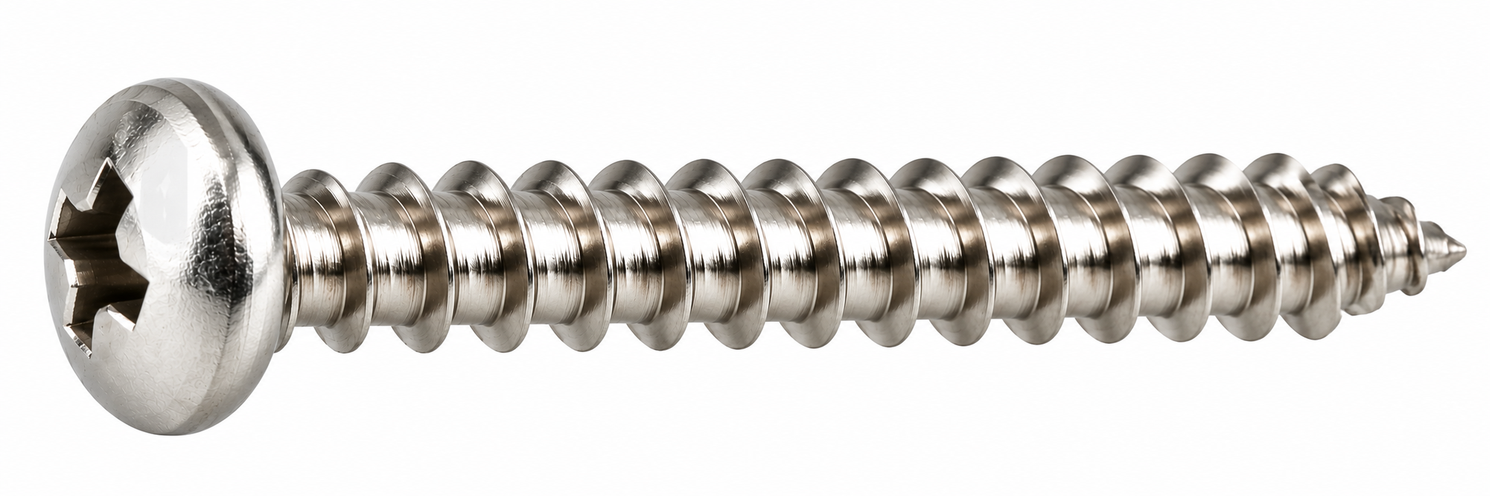 AUTORROSCANTE C/PAN INOX C-304  #10 X 1.1/4"